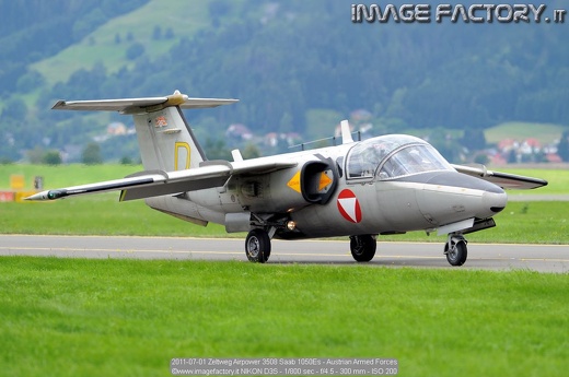 2011-07-01 Zeltweg Airpower 3508 Saab 1050Es - Austrian Armed Forces